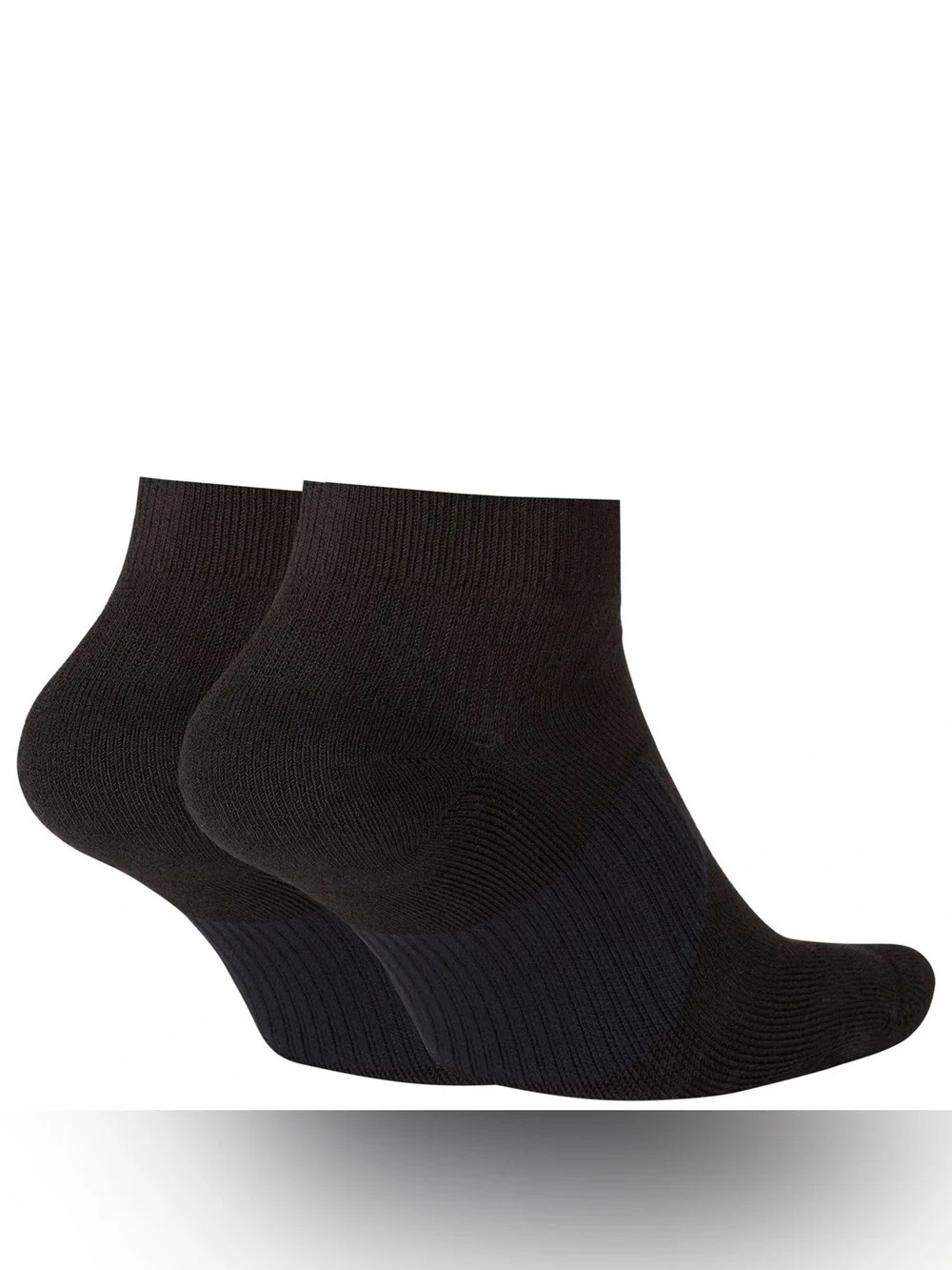 Nike Multiplier Low Golf Quarter Socks (2 Pairs) CV2617-010 black